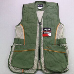 Allen Recoil Reducing Shooting Vest Mens M/L Green Mesh Hunting Pockets Outdoor